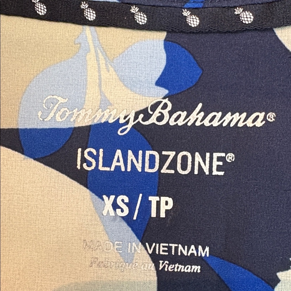 Tommy Bahama Alicia Flower Island Zone Dress - size XS - Picture 3 of 4